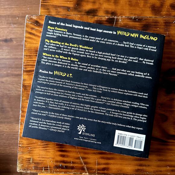 Weird New England Your Guide To Local Legends & Secrets Paperback Book - Picture 7 of 8